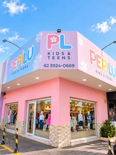 Fachada da loja Pepilu Kids em Goiânia